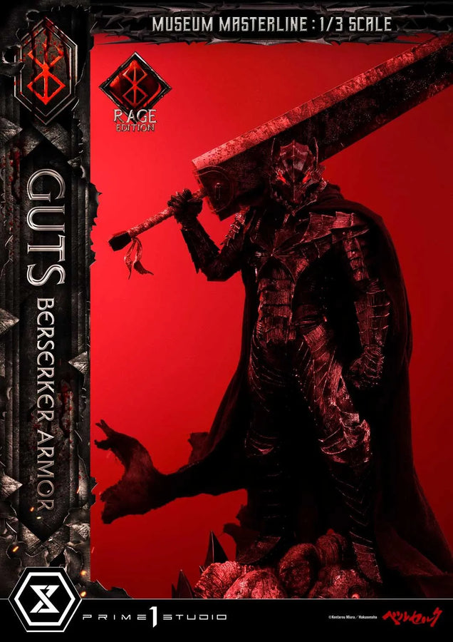 Guts, Berserker Armor (Rage Edition) Berserk – Prime1Studio – ActionFigure Brasil