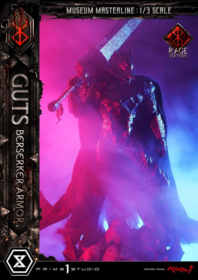 Guts, Berserker Armor (Rage Edition) Berserk – Prime1Studio – ActionFigure Brasil