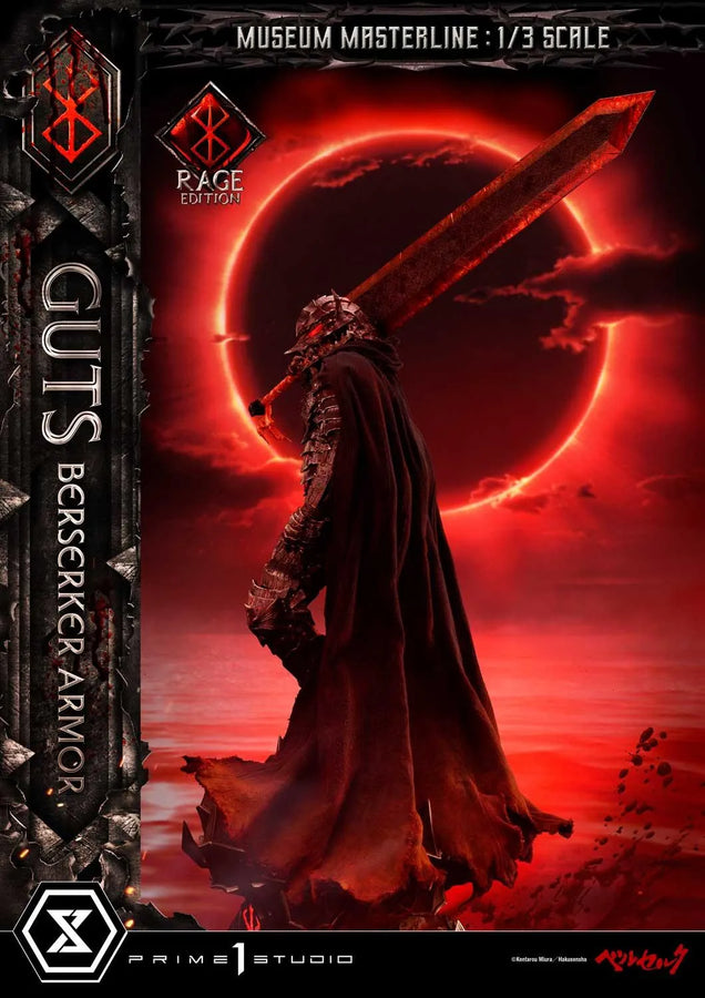 Guts, Berserker Armor (Rage Edition) Berserk – Prime1Studio – ActionFigure Brasil