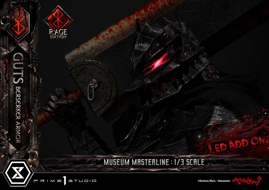 Guts, Berserker Armor (Rage Edition) Berserk – Prime1Studio – ActionFigure Brasil