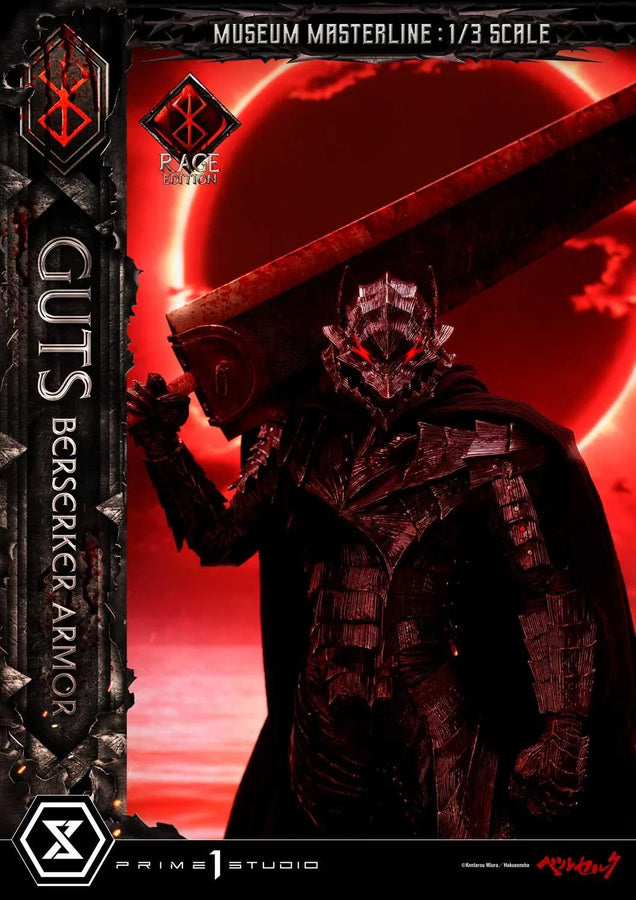 Guts, Berserker Armor (Rage Edition) Berserk – Prime1Studio – ActionFigure Brasil
