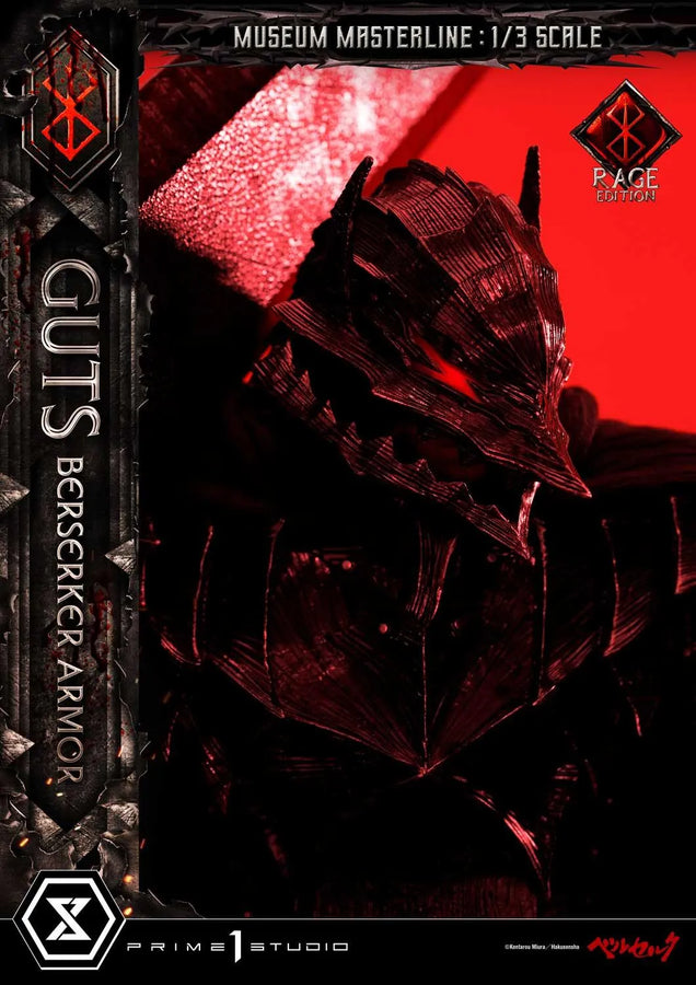 Guts, Berserker Armor (Rage Edition) Berserk – Prime1Studio – ActionFigure Brasil