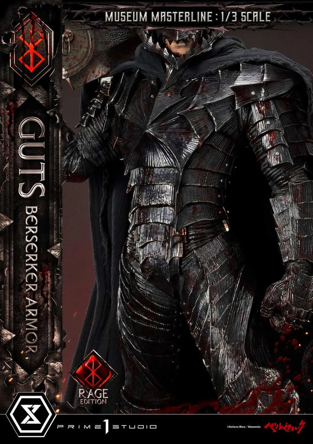 Guts, Berserker Armor (Rage Edition) Berserk – Prime1Studio – ActionFigure Brasil