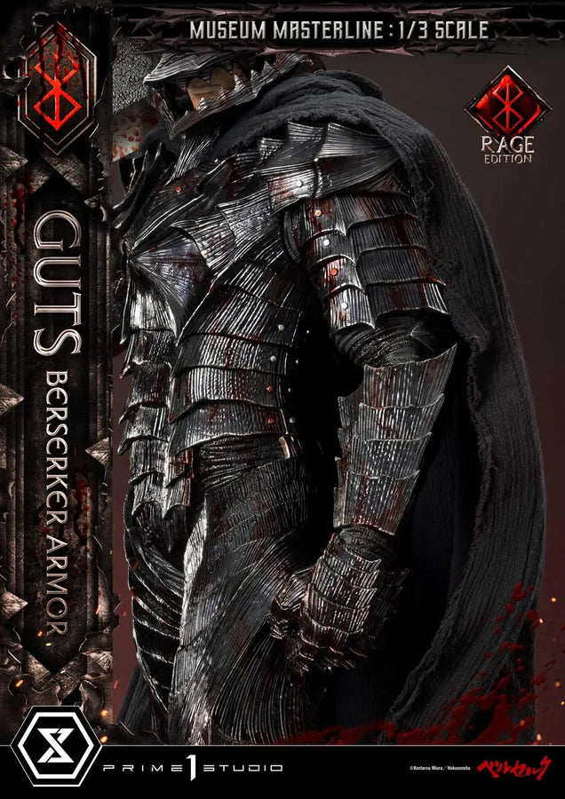 Guts, Berserker Armor (Rage Edition) Berserk – Prime1Studio – ActionFigure Brasil
