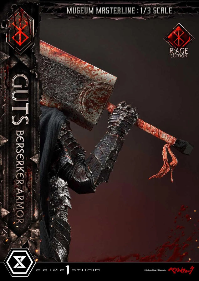 Guts, Berserker Armor (Rage Edition) Berserk – Prime1Studio – ActionFigure Brasil