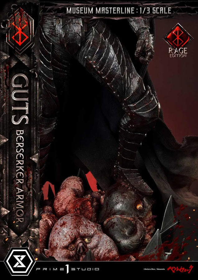 Guts, Berserker Armor (Rage Edition) Berserk – Prime1Studio – ActionFigure Brasil