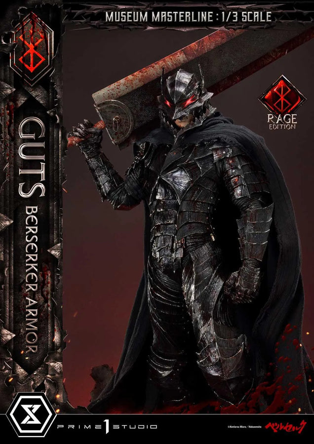 Guts, Berserker Armor (Rage Edition) Berserk – Prime1Studio – ActionFigure Brasil