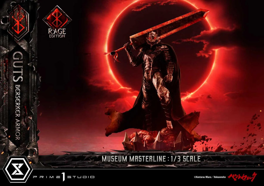 Guts, Berserker Armor (Rage Edition) Berserk – Prime1Studio – ActionFigure Brasil