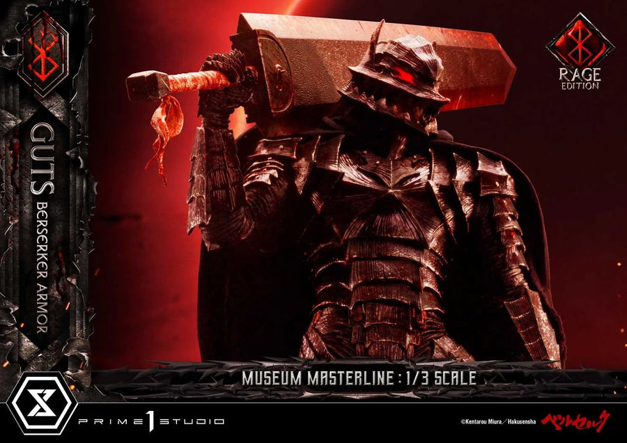 Guts, Berserker Armor (Rage Edition) Berserk – Prime1Studio – ActionFigure Brasil
