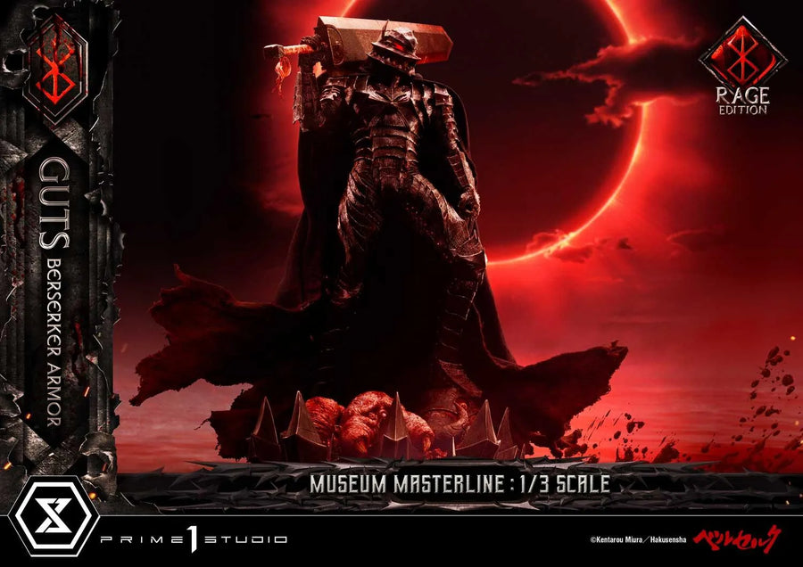 Guts, Berserker Armor (Rage Edition) Berserk – Prime1Studio – ActionFigure Brasil
