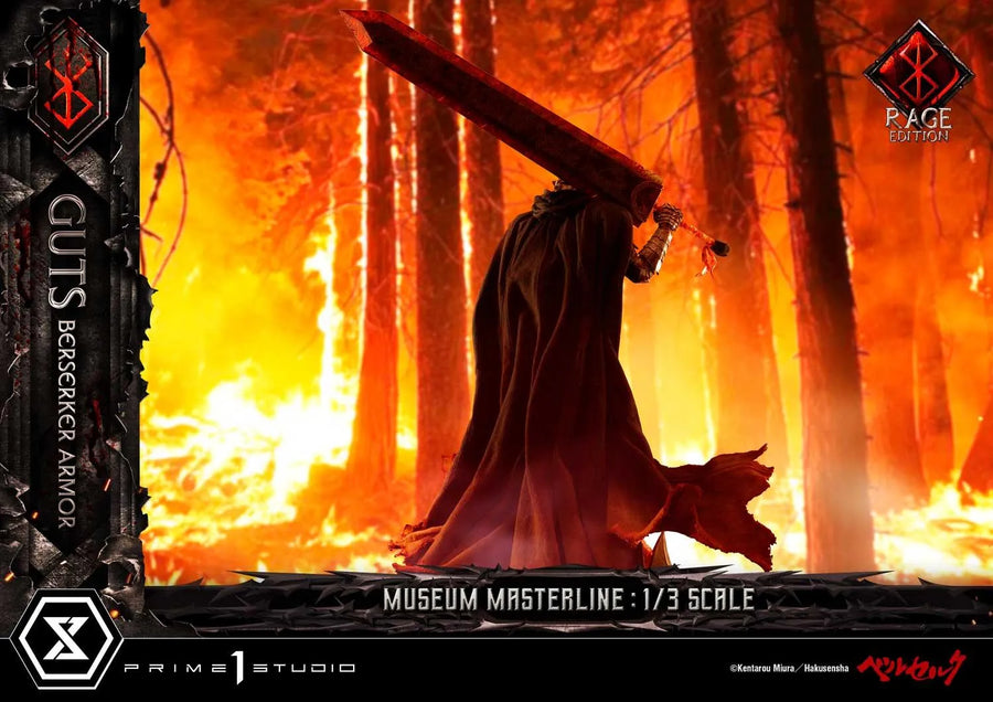 Guts, Berserker Armor (Rage Edition) Berserk – Prime1Studio – ActionFigure Brasil