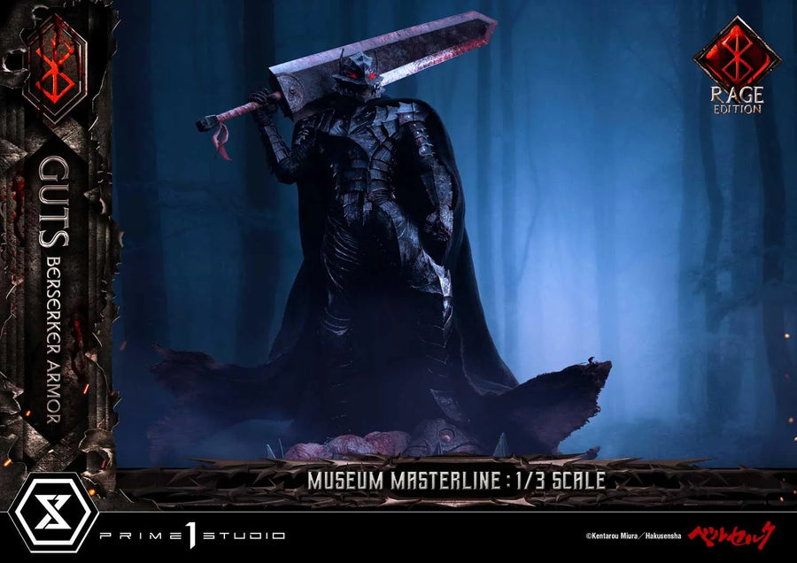 Guts, Berserker Armor (Rage Edition) Berserk – Prime1Studio – ActionFigure Brasil