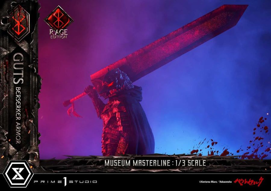 Guts, Berserker Armor (Rage Edition) Berserk – Prime1Studio – ActionFigure Brasil