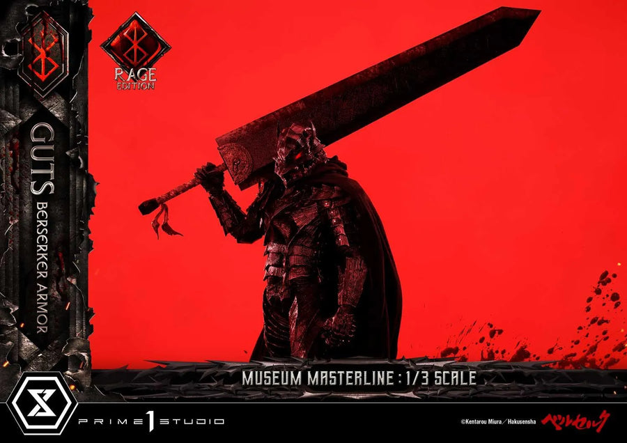Guts, Berserker Armor (Rage Edition) Berserk – Prime1Studio – ActionFigure Brasil