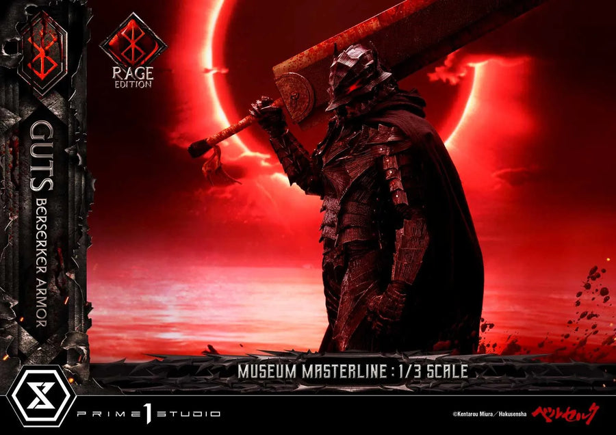 Guts, Berserker Armor (Rage Edition) Berserk – Prime1Studio – ActionFigure Brasil