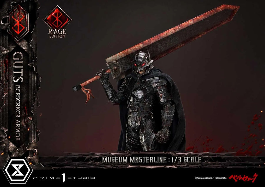 Guts, Berserker Armor (Rage Edition) Berserk – Prime1Studio – ActionFigure Brasil