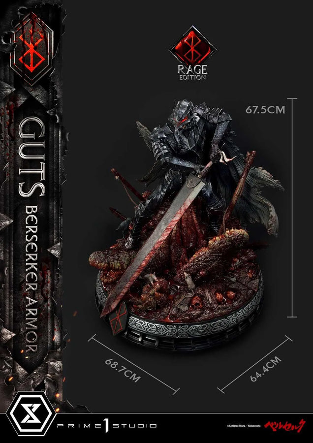 Guts, Berserker Armor (Regular Edition) Berserk – Prime1Studio – ActionFigure Brasil