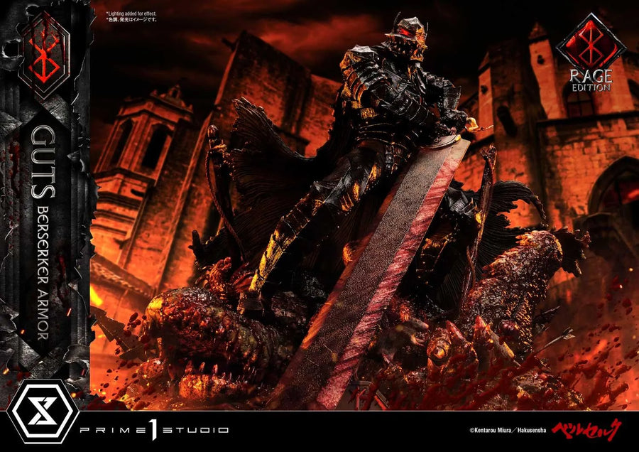 Guts, Berserker Armor (Regular Edition) Berserk – Prime1Studio – ActionFigure Brasil
