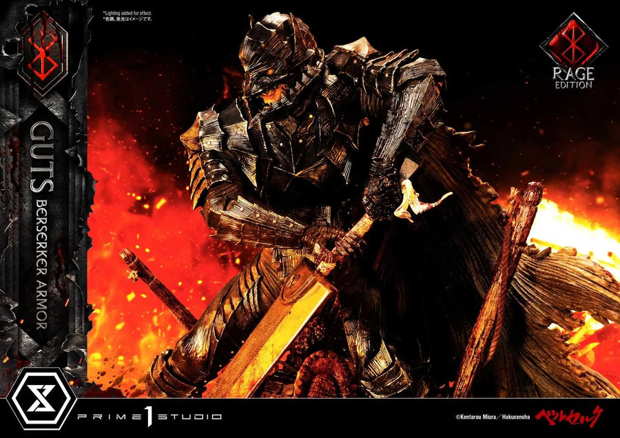 Guts, Berserker Armor (Regular Edition) Berserk – Prime1Studio – ActionFigure Brasil