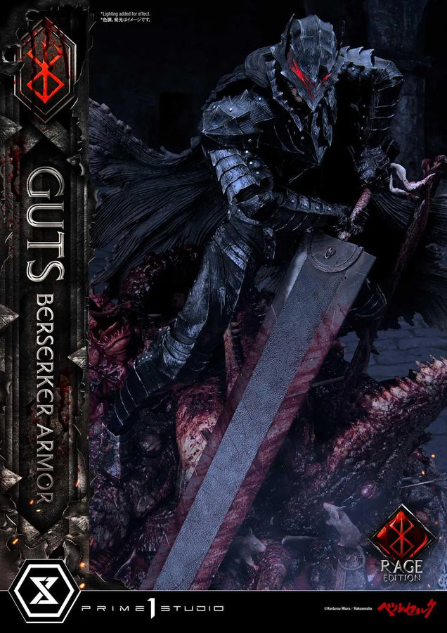 Guts, Berserker Armor (Regular Edition) Berserk – Prime1Studio – ActionFigure Brasil