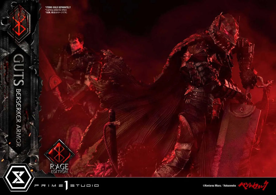 Guts, Berserker Armor (Regular Edition) Berserk – Prime1Studio – ActionFigure Brasil