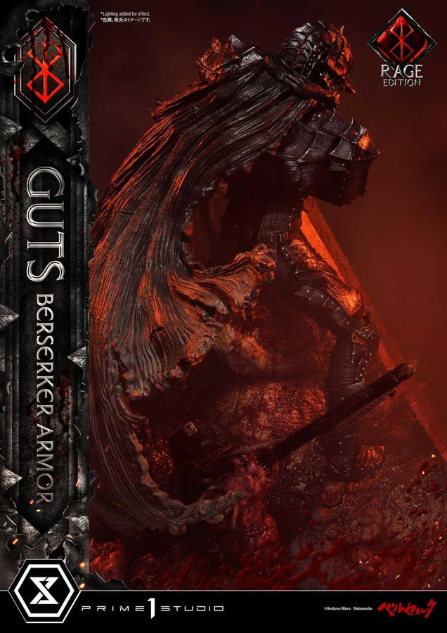 Guts, Berserker Armor (Regular Edition) Berserk – Prime1Studio – ActionFigure Brasil