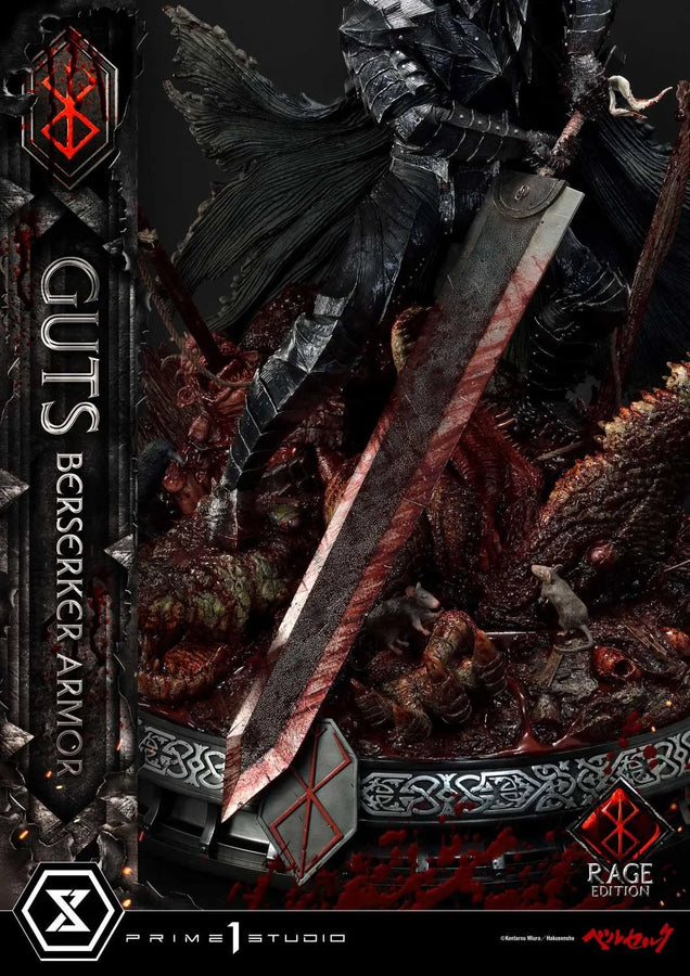 Guts, Berserker Armor (Regular Edition) Berserk – Prime1Studio – ActionFigure Brasil