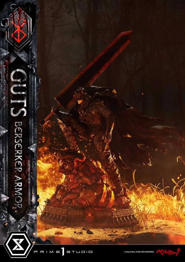 Guts, Berserker Armor (Regular Version) Berserk – Prime1Studio – ActionFigure Brasil