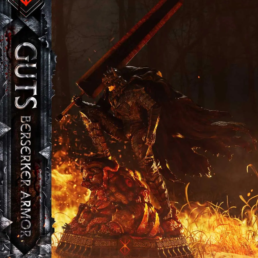 Guts, Berserker Armor (Regular Version) Berserk – Prime1Studio – ActionFigure Brasil