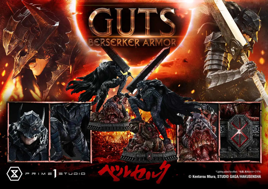 Guts, Berserker Armor (Regular Version) Berserk – Prime1Studio – ActionFigure Brasil