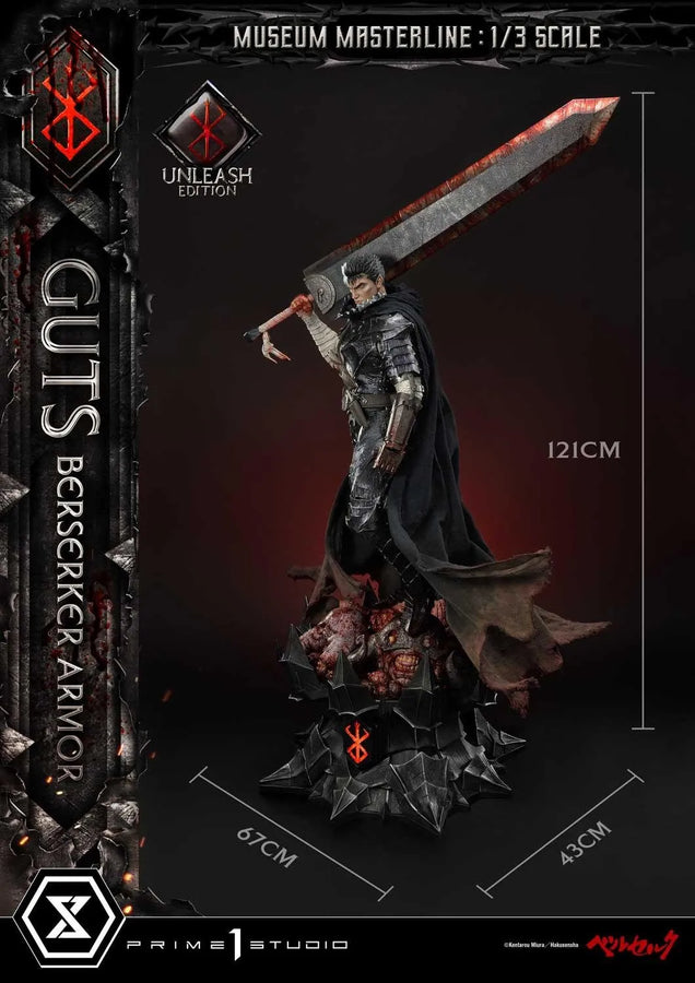 Guts, Berserker Armor (Regular Version) Berserk – Prime1Studio – ActionFigure Brasil