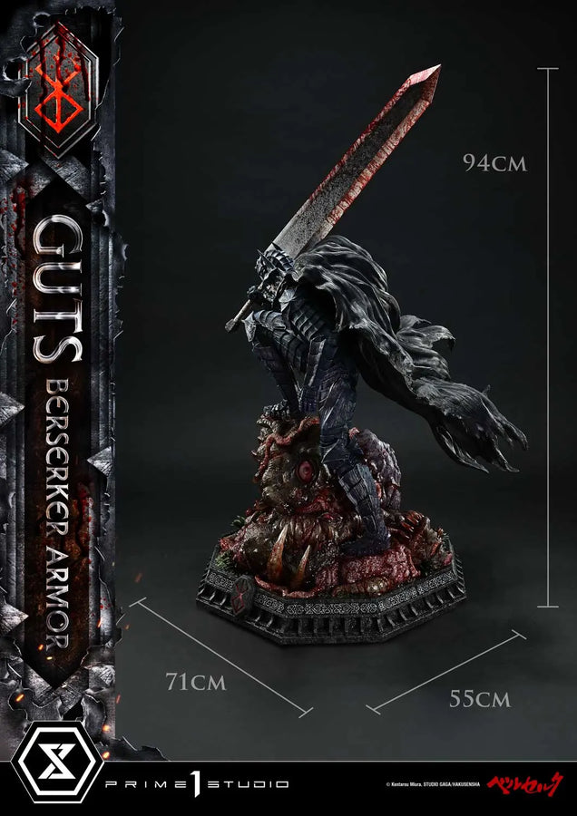 Guts, Berserker Armor (Regular Version) Berserk – Prime1Studio – ActionFigure Brasil