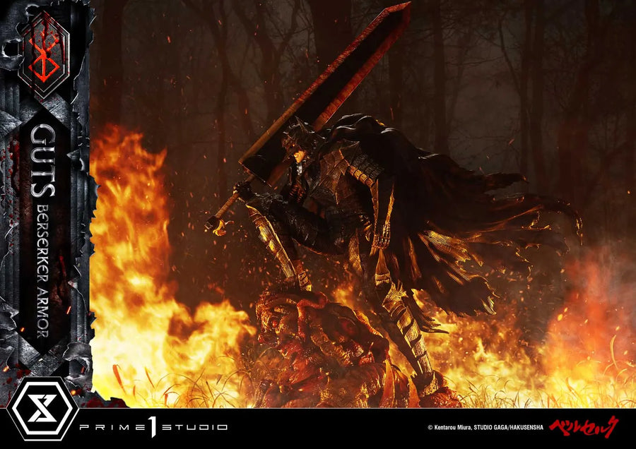 Guts, Berserker Armor (Regular Version) Berserk – Prime1Studio – ActionFigure Brasil