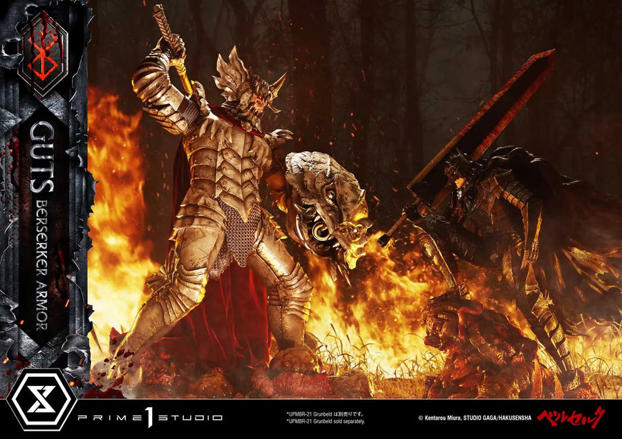 Guts, Berserker Armor (Regular Version) Berserk – Prime1Studio – ActionFigure Brasil