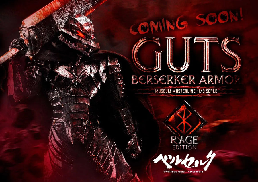 Guts, Berserker Armor (Regular Version) Berserk – Prime1Studio – ActionFigure Brasil