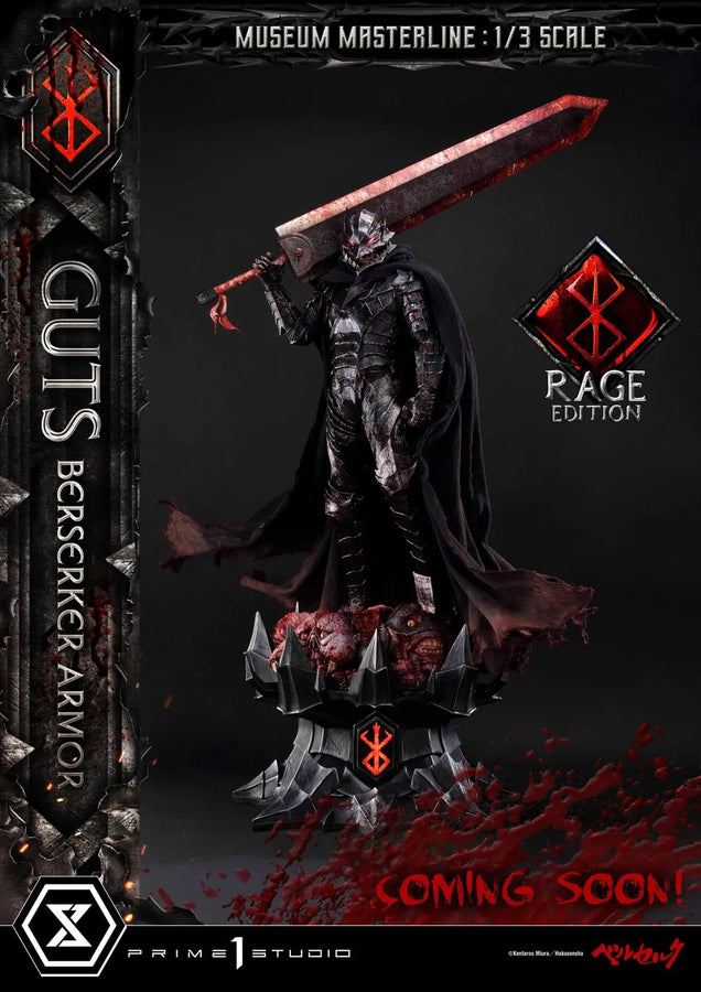 Guts, Berserker Armor (Regular Version) Berserk – Prime1Studio – ActionFigure Brasil