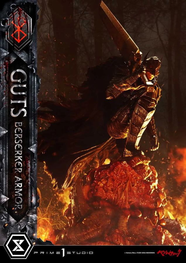 Guts, Berserker Armor (Regular Version) Berserk – Prime1Studio – ActionFigure Brasil