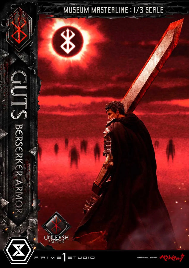 Guts, Berserker Armor (Regular Version) Berserk – Prime1Studio – ActionFigure Brasil
