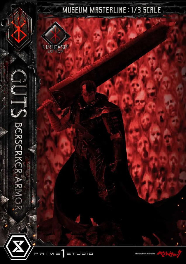 Guts, Berserker Armor (Regular Version) Berserk – Prime1Studio – ActionFigure Brasil
