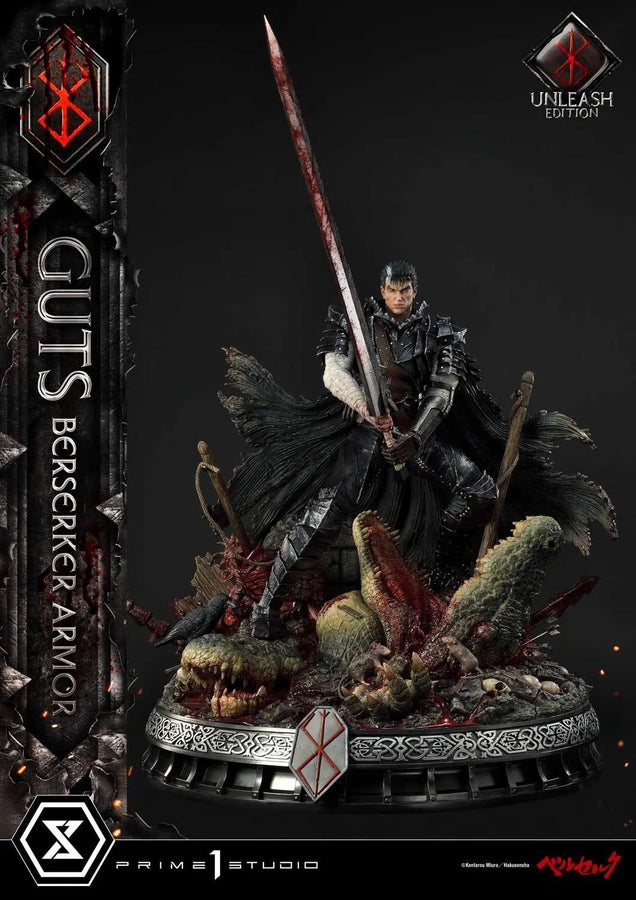 Guts, Berserker Armor (Rgular Edition) Berserk – Prime1Studio – ActionFigure Brasil
