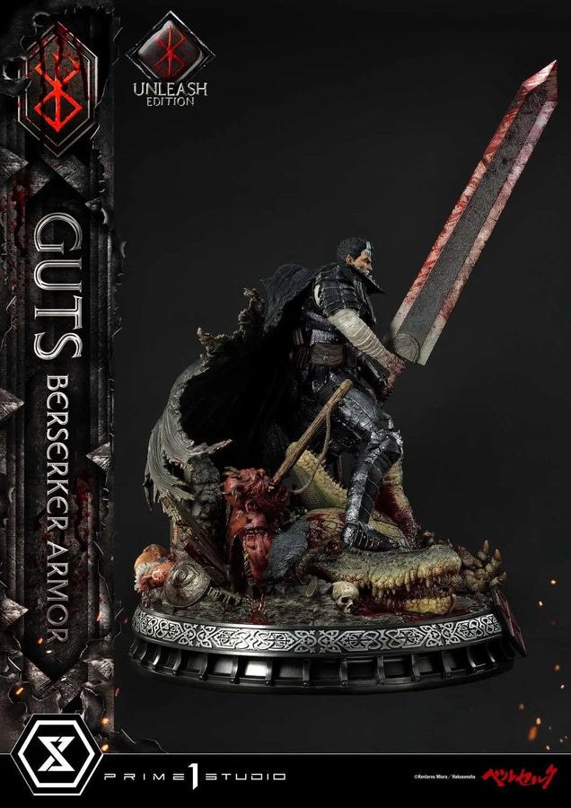Guts, Berserker Armor (Rgular Edition) Berserk – Prime1Studio – ActionFigure Brasil