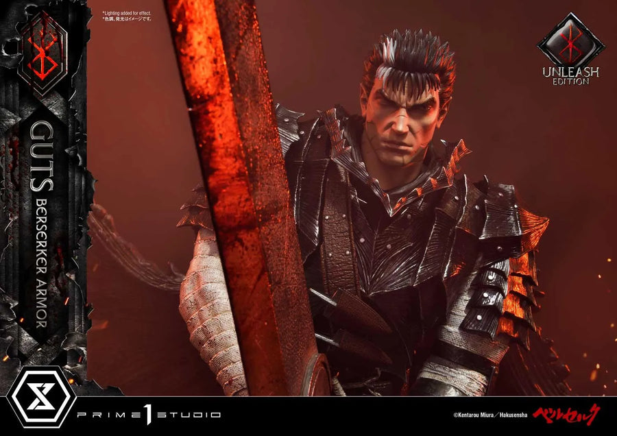 Guts, Berserker Armor (Rgular Edition) Berserk – Prime1Studio – ActionFigure Brasil