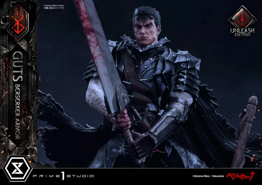 Guts, Berserker Armor (Rgular Edition) Berserk – Prime1Studio – ActionFigure Brasil