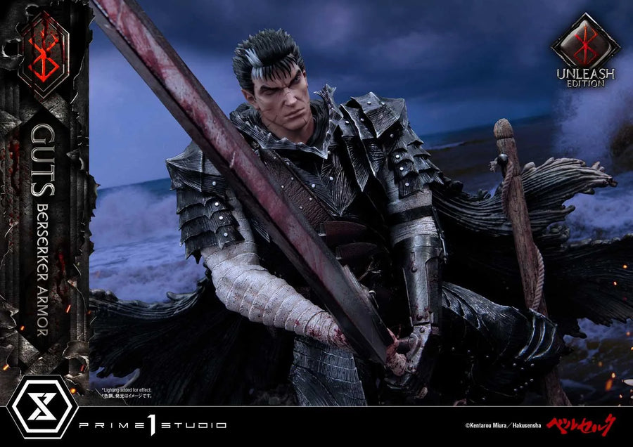 Guts, Berserker Armor (Rgular Edition) Berserk – Prime1Studio – ActionFigure Brasil
