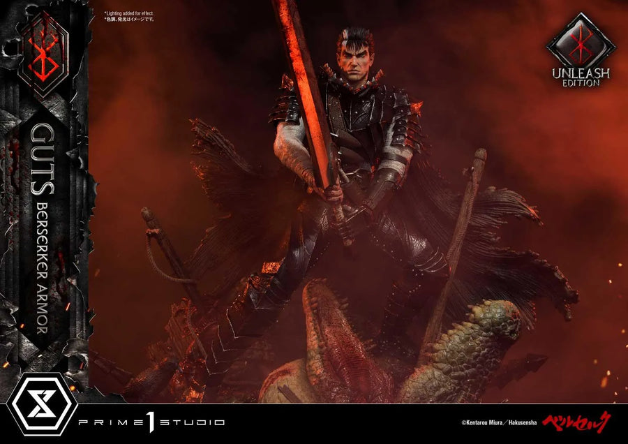 Guts, Berserker Armor (Rgular Edition) Berserk – Prime1Studio – ActionFigure Brasil