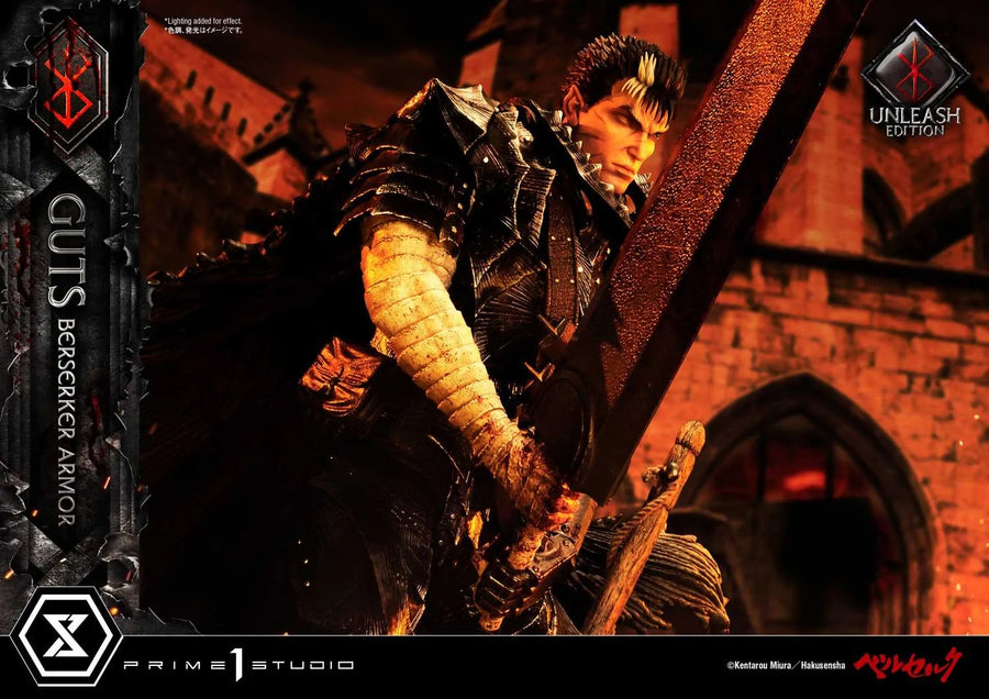 Guts, Berserker Armor (Rgular Edition) Berserk – Prime1Studio – ActionFigure Brasil