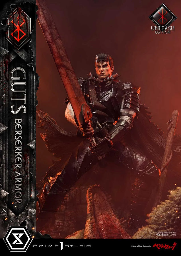 Guts, Berserker Armor (Rgular Edition) Berserk – Prime1Studio – ActionFigure Brasil
