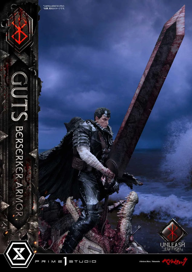 Guts, Berserker Armor (Rgular Edition) Berserk – Prime1Studio – ActionFigure Brasil