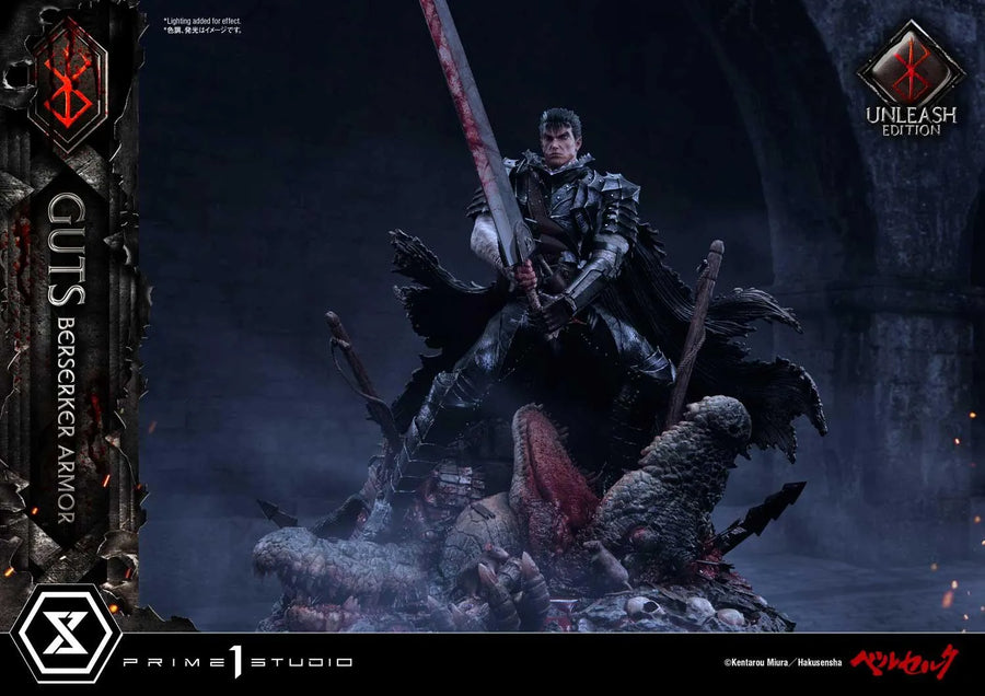Guts, Berserker Armor (Rgular Edition) Berserk – Prime1Studio – ActionFigure Brasil