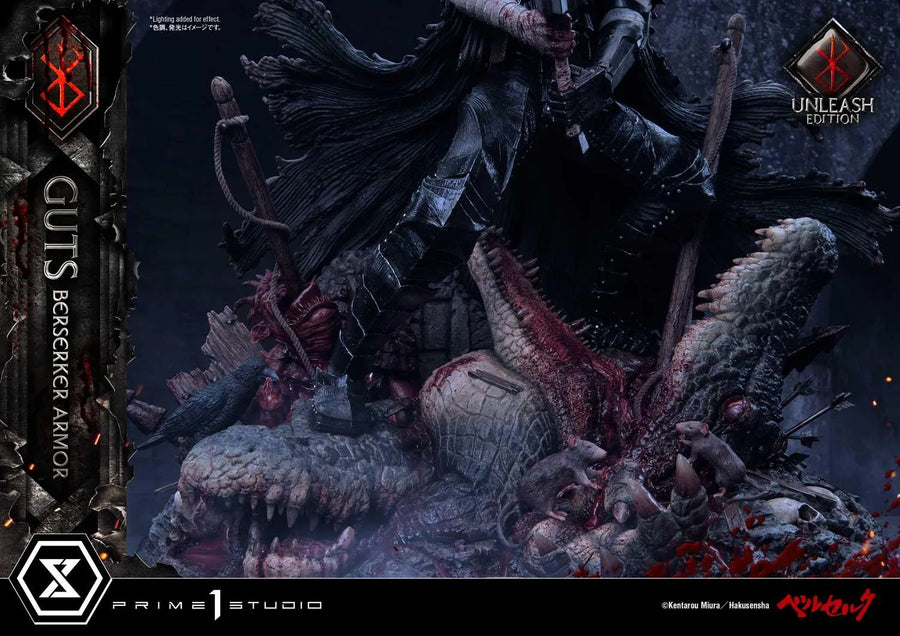 Guts, Berserker Armor (Rgular Edition) Berserk – Prime1Studio – ActionFigure Brasil
